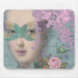 French Masquerade Mouse Mat