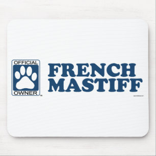 French Mastiff Blue Mouse Mat