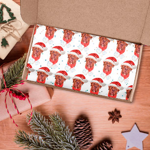 French Mastiff Dog Breed Christmas Tissue Paper