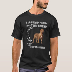 French Mastiff Dog Mum Dad Costume, Cute Dogue De T-Shirt
