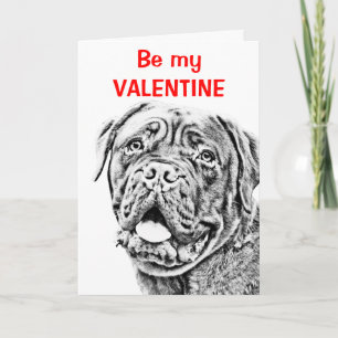 French Mastiff Holiday Card