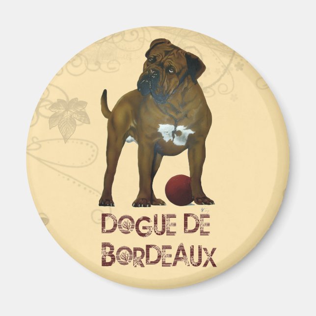 French Mastiff Magnet (Front)