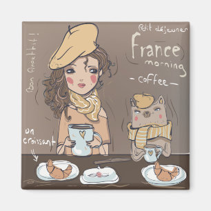French Meal Magnet