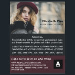 French Model, Modelling Agency, Model Agent Flyer<br><div class="desc">French Model,  Modelling Agency,  Model Agent Advertising Flyers By The Business Card Store.</div>