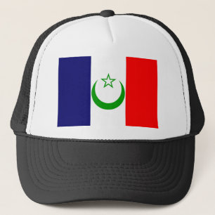 French Morocco flag France colony symbol Trucker Hat