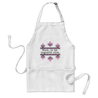 French No Regrets Products Standard Apron