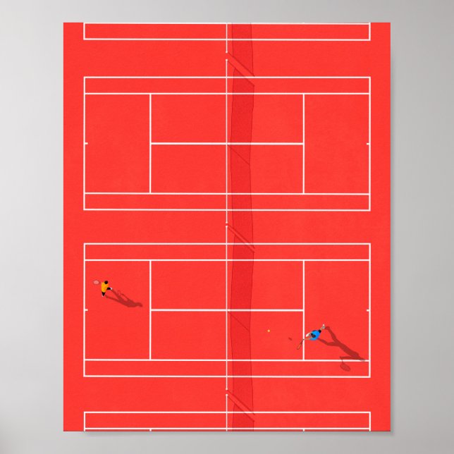 French Open Tennis Grand Slam Poster (Front)