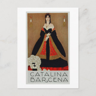 French Opera Poster Postcard