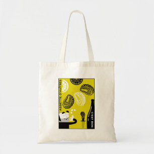 French Oyster Country Kitchen Decor Tote Bag