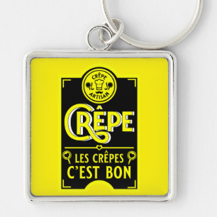 French Pancakes Key Ring