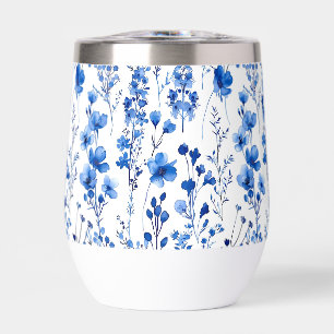 French Paper Wildflowers Pattern Design-98186