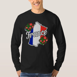 French Paris Eiffel Tower Marseille Bonjour Men T-Shirt