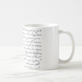 French Paris Script Coffee Mug