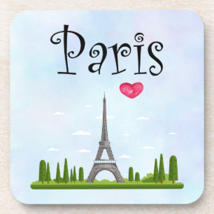French Paris with Eiffel Tower Coaster