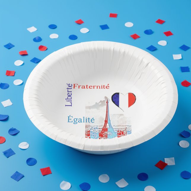French patriotic paper plate (Creator Uploaded)