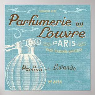 French Perfume Poster
