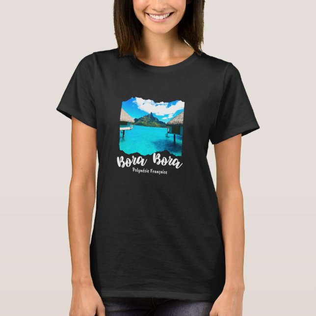French Polynesia Bora Bora T-Shirt (Front)