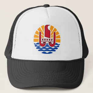 French Polynesia Coat of Arms Trucker Hat
