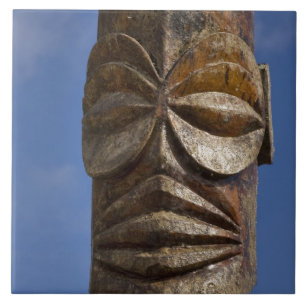 French Polynesia, Cook Islands, Rarotonga, Tile