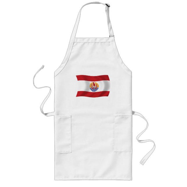 French Polynesia Flag Apron (Front)