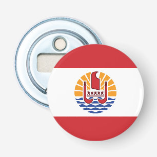 French Polynesia Flag Bottle Opener