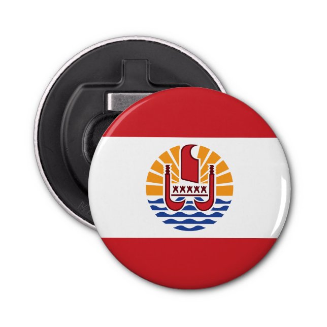 French Polynesia Flag Bottle Opener (Front)