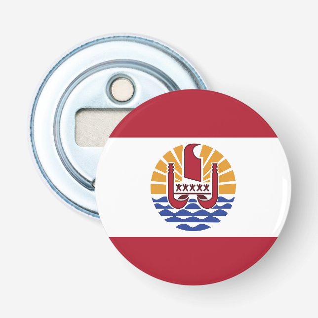French Polynesia flag Bottle Opener (Front)