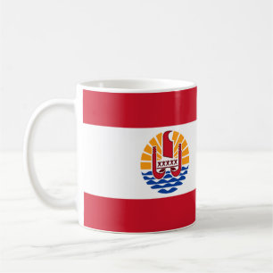 French Polynesia Flag Coffee Mug