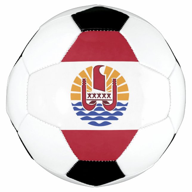 French Polynesia flag Football (Front)