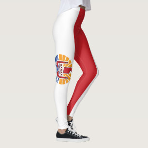 French Polynesia Flag Leggings