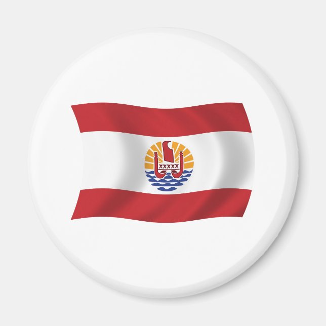 French Polynesia Flag Magnet (Front)