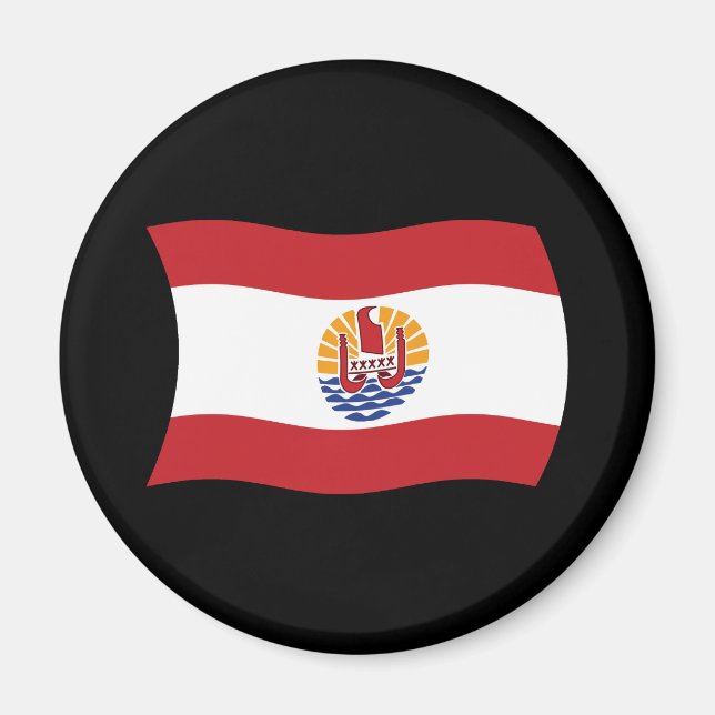 French Polynesia Flag Magnet (Front)