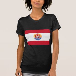 French Polynesia Flag PF T-Shirt