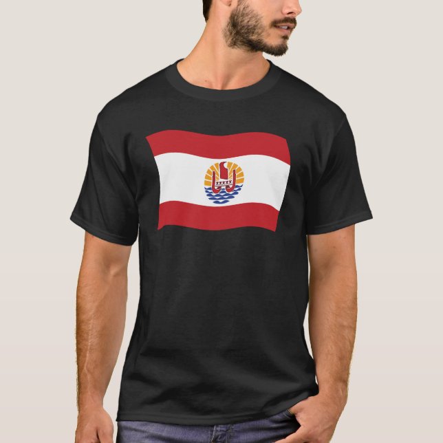 French Polynesia Flag Shirt (Front)