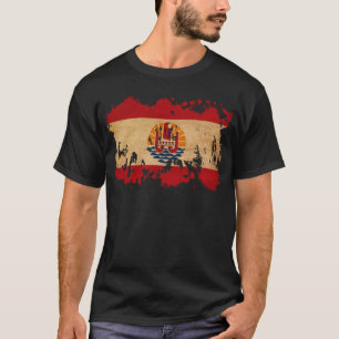 French Polynesia Flag T-Shirt