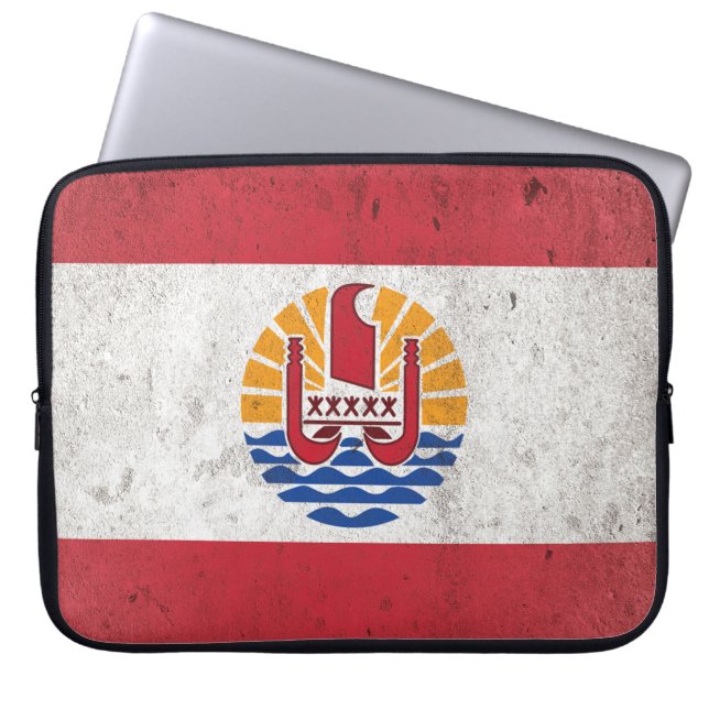 French Polynesia Laptop Sleeve (Front)