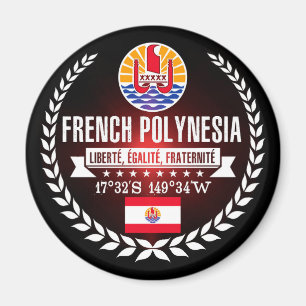 French Polynesia Magnet