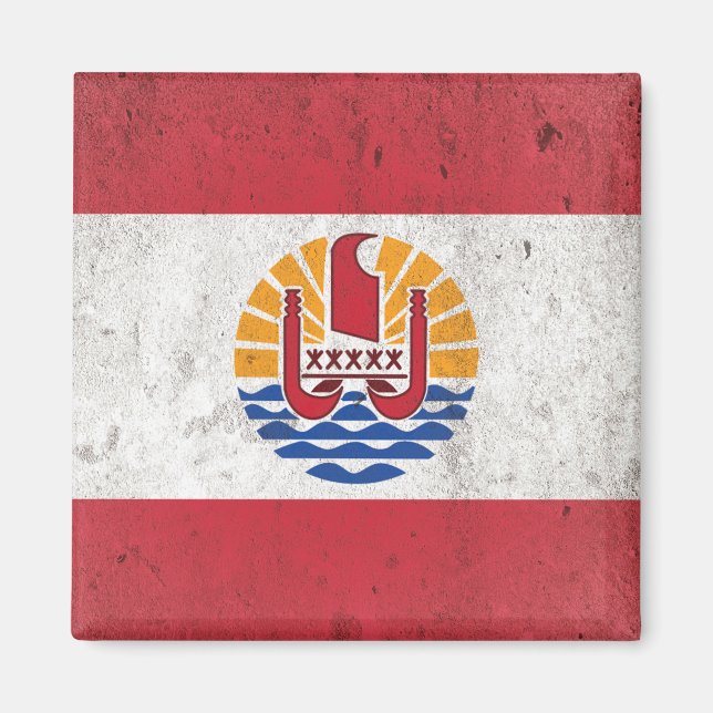 French Polynesia Magnet (Front)