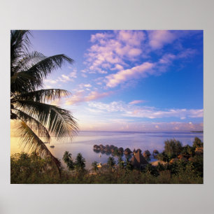 French Polynesia, Moorea. View of the Baie de Poster
