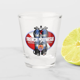 French Polynesia (ST) Shot Glass