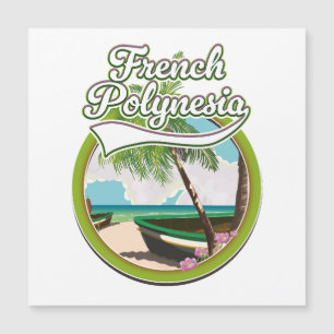 French Polynesia travel logo.