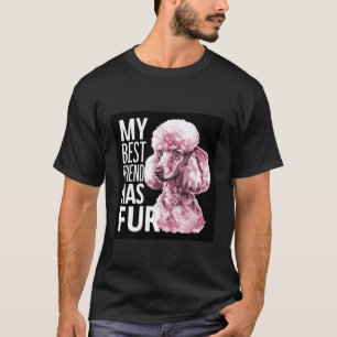 French poodle in water colours T-Shirt