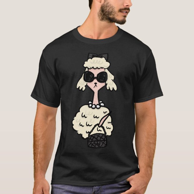 French Poodle T-Shirt (Front)