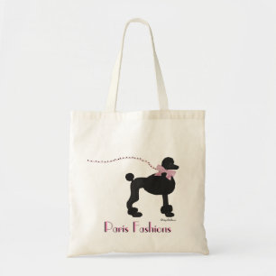 French Poodle Tote Bag