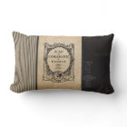 French Postage Cologne Burlap Black STripes