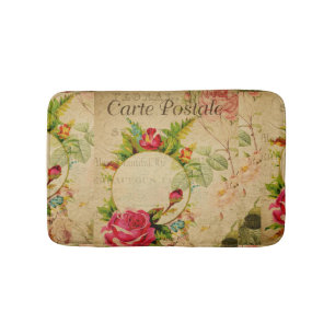 French Postcard Bath Mat