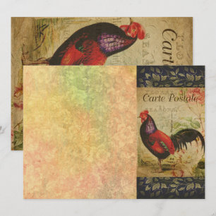 French Postcard Business Card