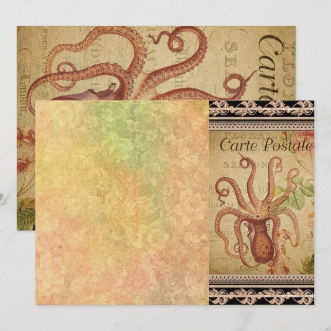 French Postcard Business Card (Front/Back)