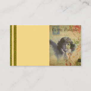 French Postcard Business Card