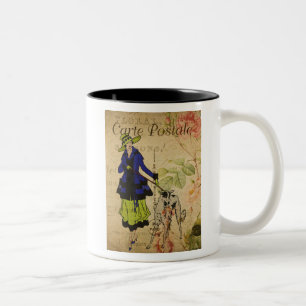 French Postcard Coffee Mug
